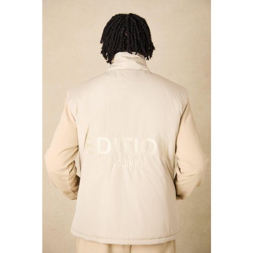 Veste oversize matelassée à col montant - XS - Boohooman - Modalova