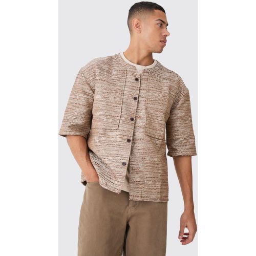 Chemise oversize à épaules dénudées - S - Boohooman - Modalova