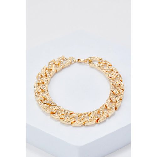 Bracelet strassé - ONE SIZE - Boohooman - Modalova