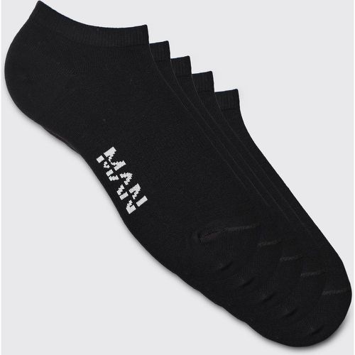 Lot de 5 paires de chaussettes à logo - MAN - ONE SIZE - Boohooman - Modalova