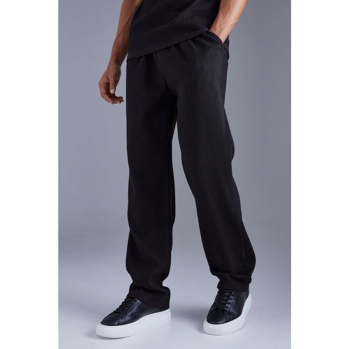 Pantalon droit plissé - S - Boohooman - Modalova