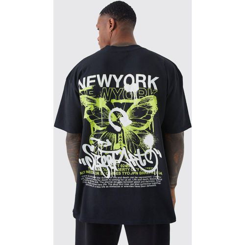 T-shirt oversize imprimé New York - Boohooman - Modalova