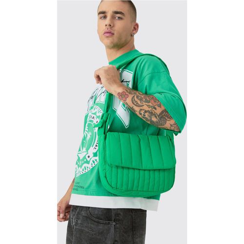 Sac à main matelassé à bandoulière - ONE SIZE - Boohooman - Modalova