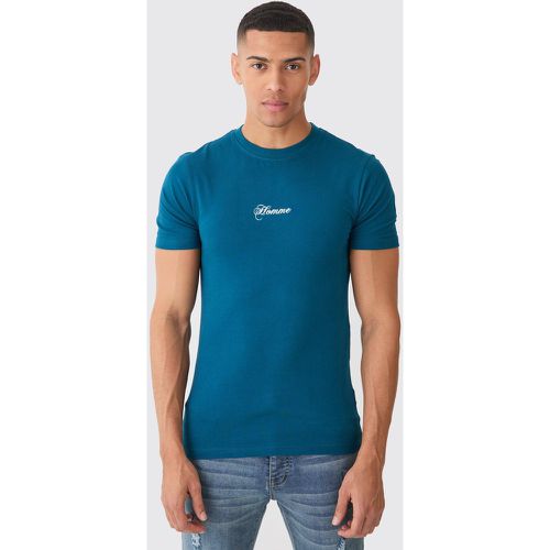 Muscle Fit Basic T-shirt - Boohooman - Modalova