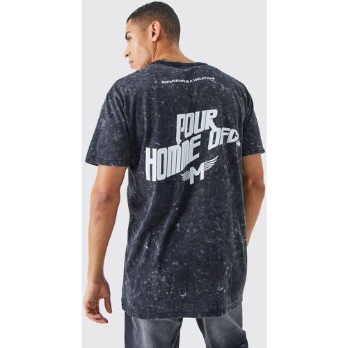 T-shirt oversize surteint - S - Boohooman - Modalova