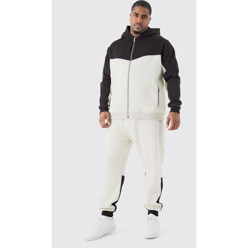 Grande taille - Survêtement color block - XXL - Boohooman - Modalova