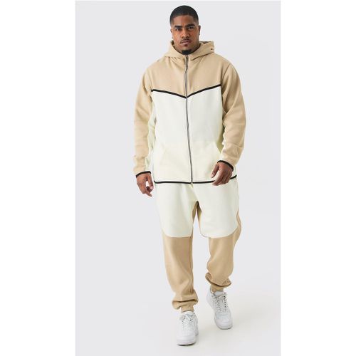 Grande taille - Survêtement color block - XXL - Boohooman - Modalova