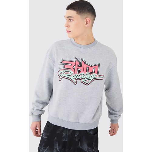 Sweat oversize de course moto homme - S - Boohooman - Modalova