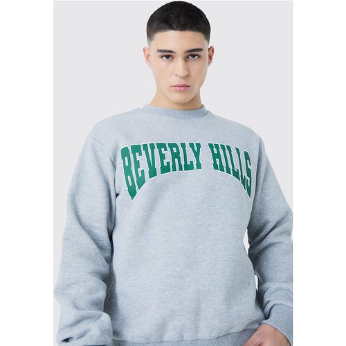 Beverley Hills Varsity Sweatshirt - Boohooman - Modalova