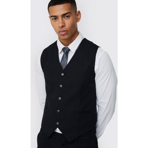 Gilet cintré mélangé sans manches - Mix & Match - 42 - Boohooman - Modalova