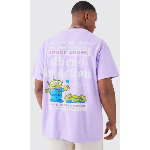 T-shirt oversize délavé à imprimé Toy Story - S - Boohooman - Modalova