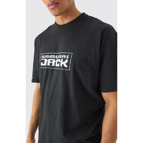Oversized Samuri Jack License T-shirt - Boohooman - Modalova