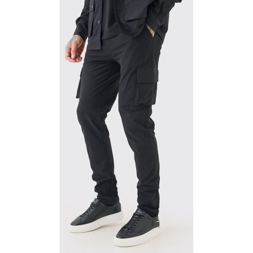 Tall - Pantalon cargo skinny léger - L - Boohooman - Modalova