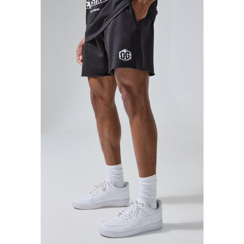 Short de sport large en jersey - MAN Active x Og - S - Boohooman - Modalova