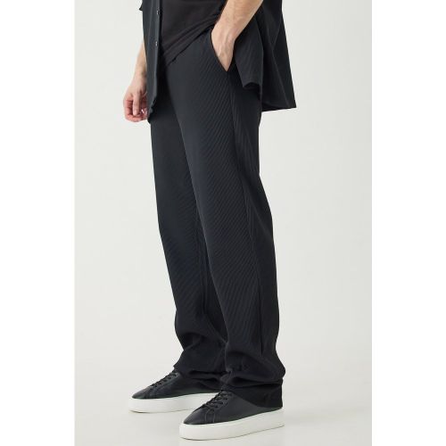 Tall - Pantalon flare habillé à taille élastiquée - S - Boohooman - Modalova