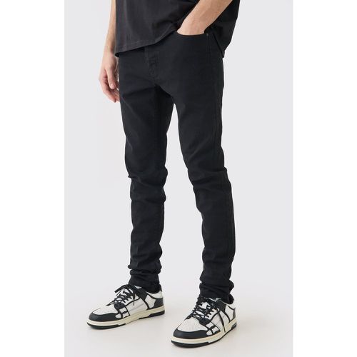 Jean skinny froncé en vrai - 28R - Boohooman - Modalova