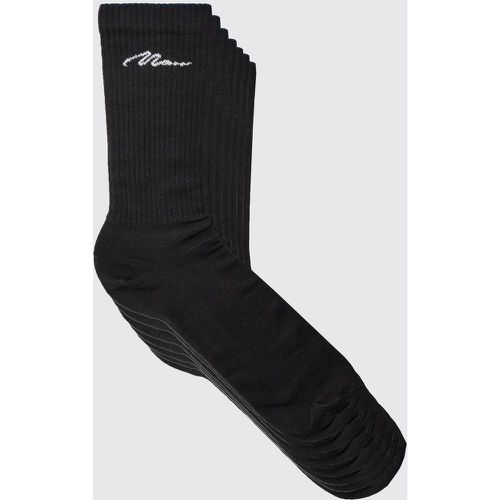 Lot de 7 paires de chaussettes à logo - MAN - ONE SIZE - Boohooman - Modalova