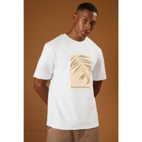Heavyweight Interlock Palm Graphic Embroidered T-shirt - Boohooman - Modalova