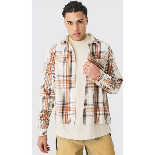 Chemise oversize à carreaux - L - Boohooman - Modalova