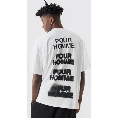 T-shirt oversize épais - S - Boohooman - Modalova