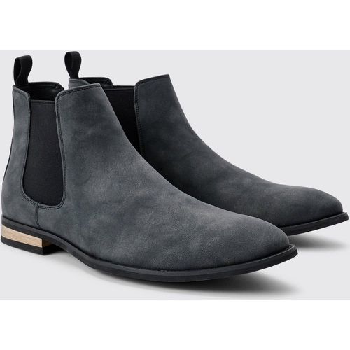 Bottines Chelsea en faux daim - 43 - Boohooman - Modalova