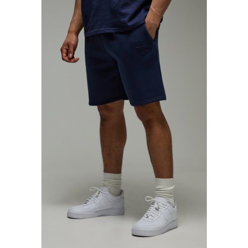Short de sport à slogan - MAN Active - 2XL - Boohooman - Modalova