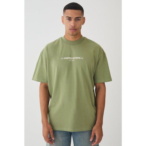 T-shirt oversize épais - L - Boohooman - Modalova