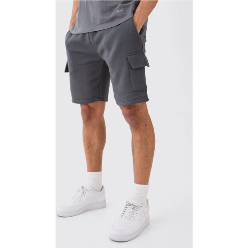 Short cargo large mi-long - L - Boohooman - Modalova