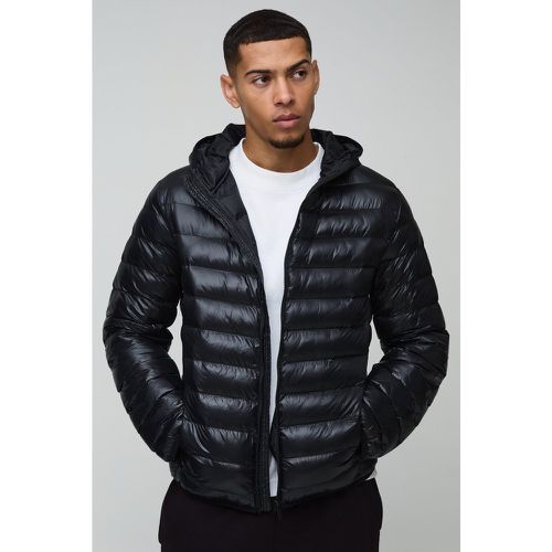 Veste matelassée à capuche en - S - Boohooman - Modalova