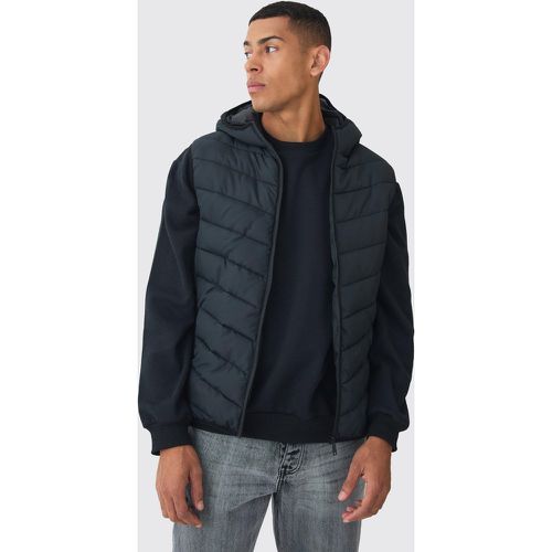 Veste sans manches zippée en - S - Boohooman - Modalova