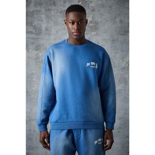 Sweat de sport oversize délavé - MAN Active homme - S - Boohooman - Modalova