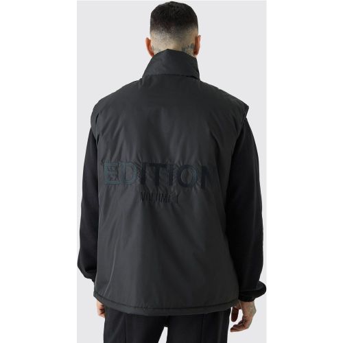 Tall - Veste oversize matelassée à col montant - M - Boohooman - Modalova