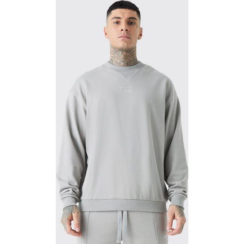 Tall - Sweat oversize épais à col montant - S - Boohooman - Modalova