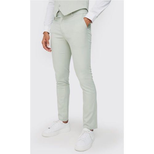 Pantalon de costume skinny - 30 - Boohooman - Modalova