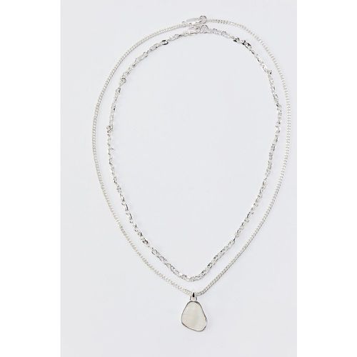 Collier long à chaînes multiples - ONE SIZE - Boohooman - Modalova