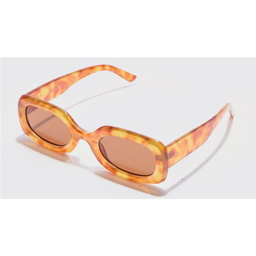 Chunky Torte Frame Sunglasses - Boohooman - Modalova