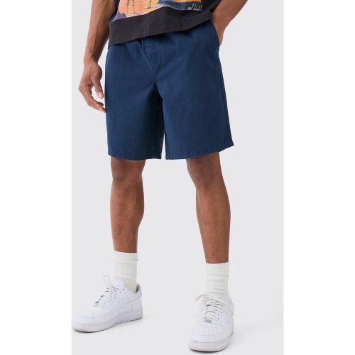 Short large confort marine - S - Boohooman - Modalova
