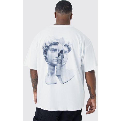 Grande taille - T-shirt oversize imprimé Renaissance - Boohooman - Modalova