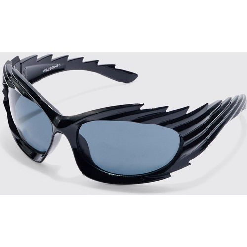 Racer Plastic Sunglasses - Boohooman - Modalova