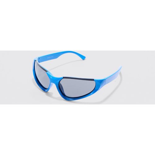 Lunettes de soleil running sans monture - ONE SIZE - Boohooman - Modalova