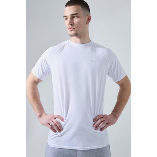 Tall - T-shirt de sport à manches raglan homme - S - Boohooman - Modalova