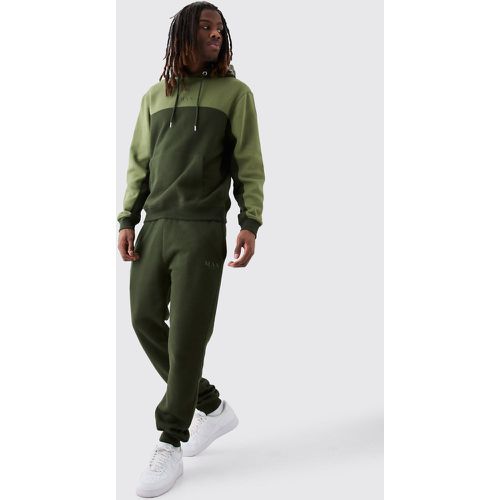 Survêtement color block - MAN Official - L - Boohooman - Modalova