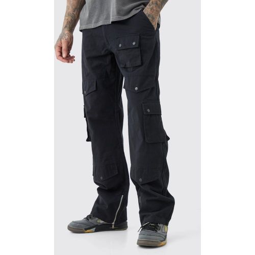 Tall - Pantalon cargo ample - 34 - Boohooman - Modalova