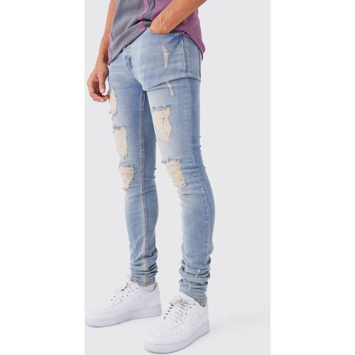 Jean skinny déchiré - 30R - Boohooman - Modalova