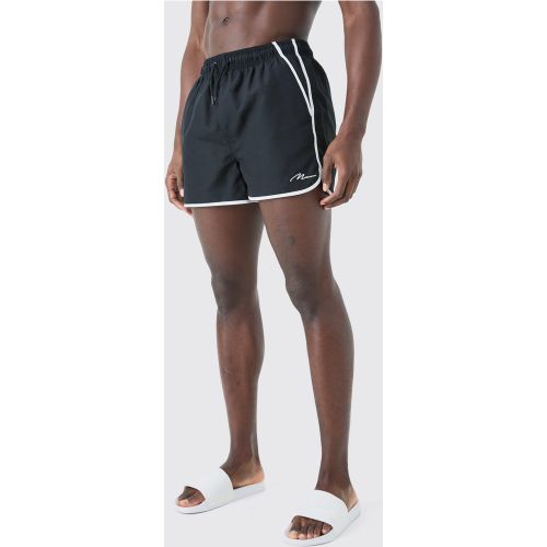 Short de bain à logo - MAN - S - Boohooman - Modalova