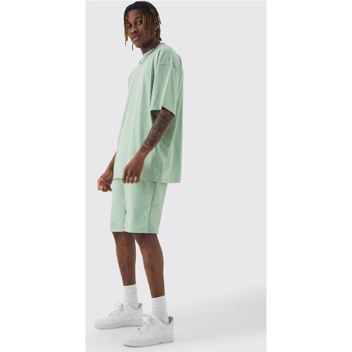 Tall - Ensemble oversize avec t-shirt et short - S - Boohooman - Modalova