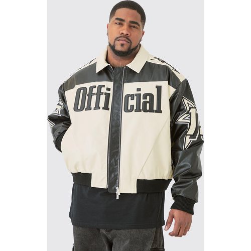 Grande taille - Bomber oversize - XXL - Boohooman - Modalova