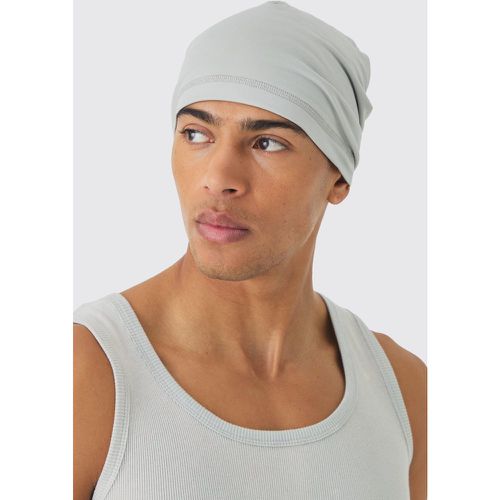 Bonnet gris homme - ONE SIZE, gris - Boohooman - Modalova