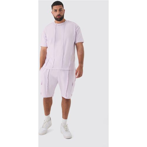 Grande taille - Ensemble oversize à bords bruts - XXXL - Boohooman - Modalova