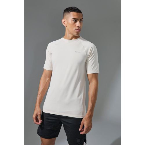 T-shirt de sport à manches raglan - MAN Active homme - L - Boohooman - Modalova
